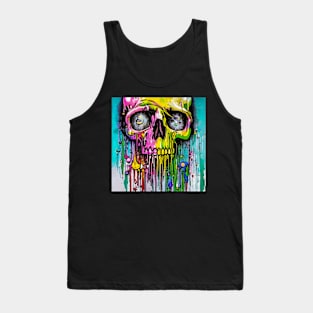 Drippy Skull Tank Top